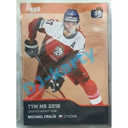 2020 MK reprezentace Michael Frolík Tým MS 2019 #64 Red Promo