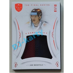 2021/22 OFS The Final Series Jan Buchtele #MEM-JB 01/10 Game Used Red