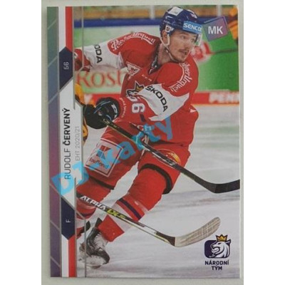 2021 MK reprezentace Rudolf Červený EHT #4 Rainbow 1 of 60