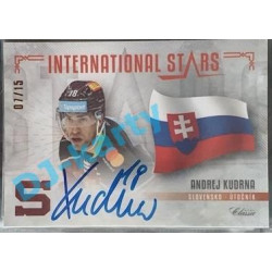 2020/21 OFS 1. série Andrej Kudrna #IS-AKU 7/15 International Stars Signature
