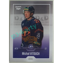 2022/23 Goal Cards Chance Liga 1. série #068 Michal Vitouch Expo Pardubice