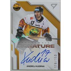 2022/23 Sportzoo ELH 1. série #AS1-AK Andrej Kudrna Signature level 1 xxx/150