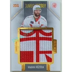 2022/23 Goal Cards Chance Liga 1. série #J-11 Vladimír Růžička JUMBO Jersey 06/77