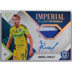 2022/23 Sportzoo Fortuna Liga 2. série #IM-OZ Ondřej Zmrzlý Imperial Scripted Memorabilia 06/25