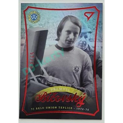2023 Sportzoo Dekády fotbalové ligy #N-013 Přemysl Bičovský Limited 43/45