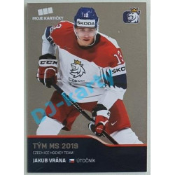 2020 MK reprezentace Jakub Vrána Tým MS 2019 #58