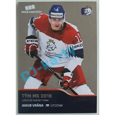2020 MK reprezentace Jakub Vrána Tým MS 2019 #58