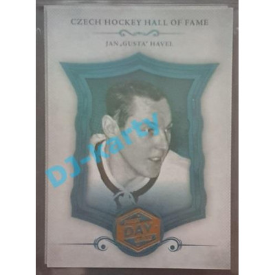 2020 OFS Síň slávy českého hokeje Jan ''Gusta'' Havel #SSCH-115 First Day of Issue Rainbow