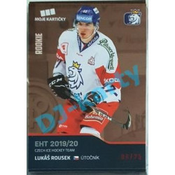 2020 MK reprezentace Lukáš Rousek RC EHT #28 08/25 Red