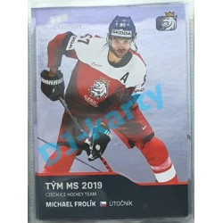 2020 MK reprezentace Michael Frolík Tým MS 2019 #64 Blue Promo