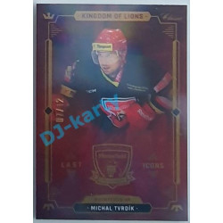 2021 OFS Kingdom of Lions Michal Tvrdík #LI-3 07/12 Last Icons Rainbow