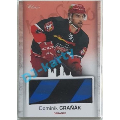 2017 OFS Mountfield Cup Dominik Graňák #10 2/9 Game Used Stick