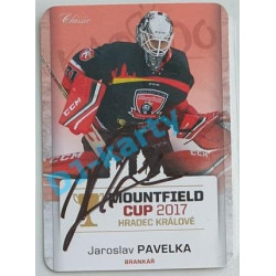 2017 OFS Mountfield Cup Jaroslav Pavelka #2 2/10 Autograph Die Cut