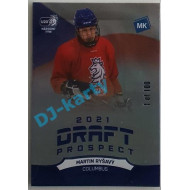 2021 MK reprezentace Martin Ryšavý #DP7 Draft Prospects Rainbow 1 of 100