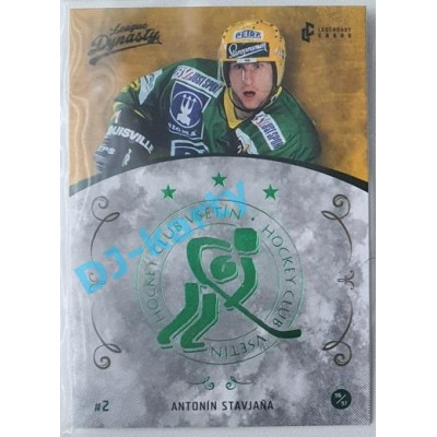 2021 Legendary Cards League Dynasty Vsetín Antonín Stavjaňa #58