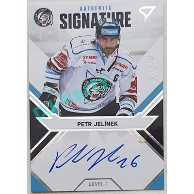 2021/22 Sportzoo TIPSPORT ELH Petr Jelínek #SL1-PJ 52/90 Signature level 1