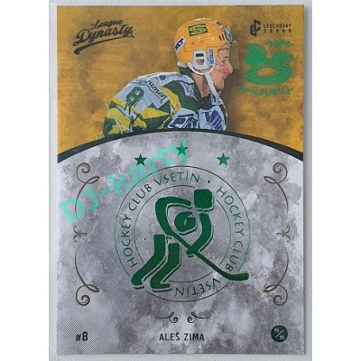 2021 Legendary Cards League Dynasty Vsetín #048 Aleš Zima x/6 EXPO Pardubice