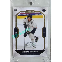 2023/24 Goal cards Chance Liga 2. série #277 Michal Vitouch Expo Perleť 1of7