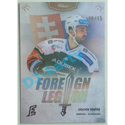 2020/21 OFS 2. série Dominik Graňák #FL-DGR 14/15 Foreign Legion Neon Rainbow