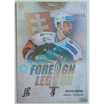2020/21 OFS 2. série Dominik Graňák #FL-DGR 14/15 Foreign Legion Neon Rainbow