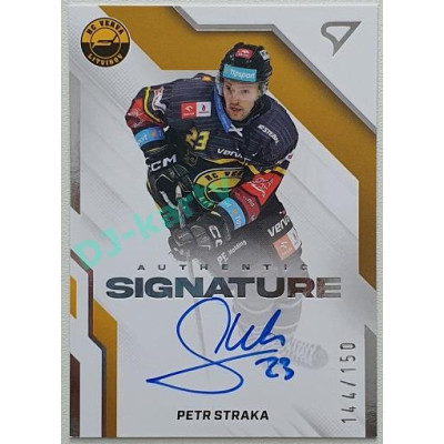 2022/23 Sportzoo ELH 1. série #AS1-PS Petr Straka Signature level 1 xxx/150