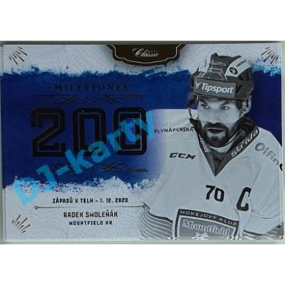 2020/21 OFS 2. série Radek Smoleňák #MS-RSM Milestones GOLD /99