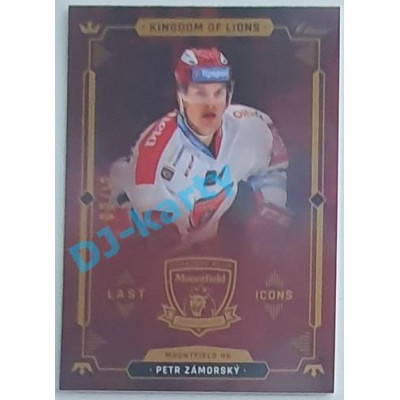 2021 OFS Kingdom of Lions Petr Zámorský #LI-4 02/12 Last Icons Rainbow