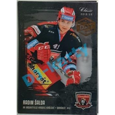 2019/20 OFS Radim Šalda #371 Black Rainbow 1st Day of Issue