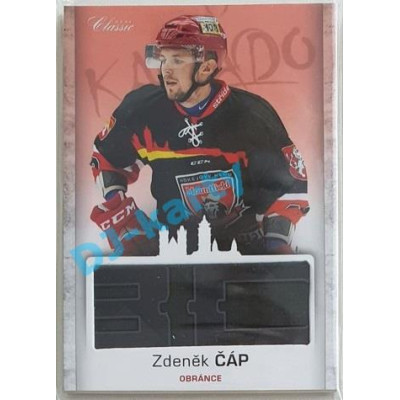 2017 OFS Mountfield Cup Zdeněk Čáp #11 2/9 Game Used Stick