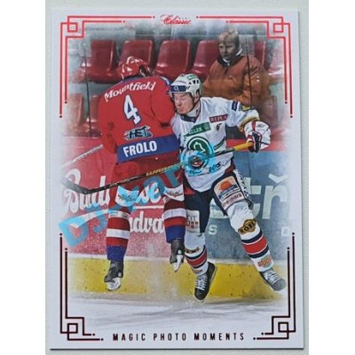 2021/22 OFS The Final Series Tomáš Frolo a Jan Snopek #MPM-035 25/45 Magic Photo Moments Red