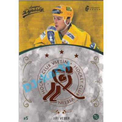 2021 Legendary Cards League Dynasty Vsetín Jiří Veber #59 Cooper 1 of 77