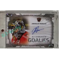 2023/24 Goal cards Chance Liga 2. série #AG-09 Jaroslav Pavelka Goalies Autograph xx/25