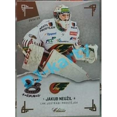 2019/20 OFS Chance liga Jakub Neužil #123 x/6 Expo Pard.