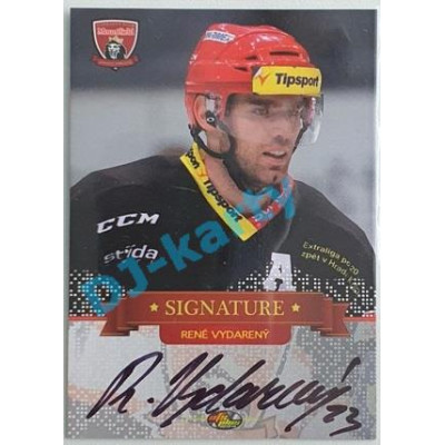 2013/14 OFS René Vydarený #SIGN45 13/99 Signature Silver