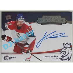 2021 MK reprezentace Jakub Vrána #NPS-JV 13/62 National Pride Signatures