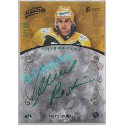2021 Legendary Cards League Dynasty Vsetín Rostislav Vlach #14 27/30 Signature