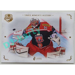 2021/22 Legendary Cards SAVES HELP MEMORABILIA SERIES #SMH-5 Ondřej Kacetl Saves Moments History Gold /155