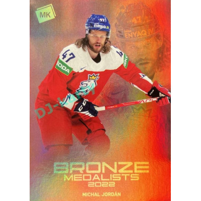 2021/22 MK reprezentace #BM-05 Michal Jordán Bronze Medalists 1 of 100