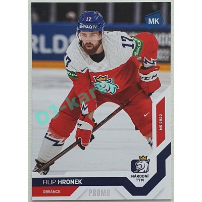 2021/22 MK reprezentace #040 Filip Hronek MS PROMO