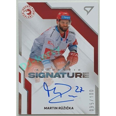 2022/23 Sportzoo ELH 1. série #AS2-MR Martin Růžička Signature level 2 xxx/100