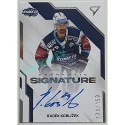 2022/23 Sportzoo ELH 1. série #AS1-RK Radek Koblížek Signature level 1 xxx/150