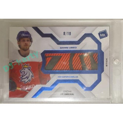 2021/22 MK reprezentace #GUM-14 Jiří Smejkal Game Used Memorabilia BLUE 8/10