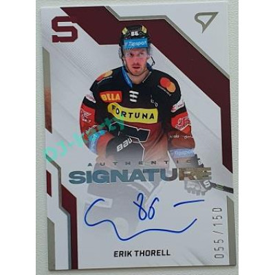 2022/23 Sportzoo ELH 2. série #AS1-ET Erik Thorell Signature level 1 xxx/150