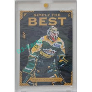 2023 Legendary Cards Simply the Best #01 Roman Čechmánek Ice Water 1/1