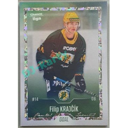 2022/23 Goal Cards Chance Liga 2. série #220 Filip Krajčík Rainbow 1/1