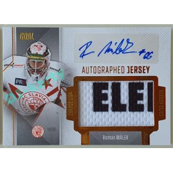 2022/23 Goal Cards Chance Liga 2. série #JA-35 Roman Málek Autographed Jersey 16/25
