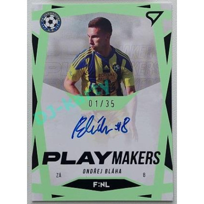 2022/23 Sportzoo Fortuna Liga 2. série #NLS-OB Ondřej Bláha F:NL Playmakers Auto xx/35