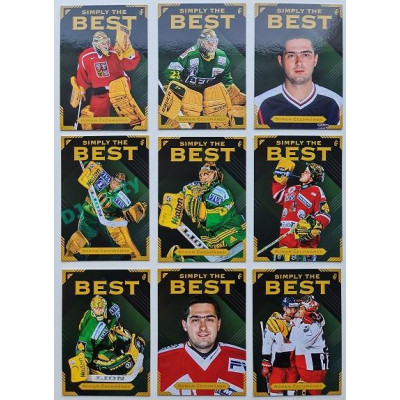 2023 Legendary Cards Simply the Best - základní set v krabičce