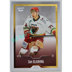 2022/23 Goal Cards Chance Liga 2. série #257 Jan Slanina Expo Gold 1 of 3