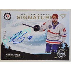 2023 Sportzoo Winter Games #WS1-MK Milan Kytnár Signature Level 1 59/65